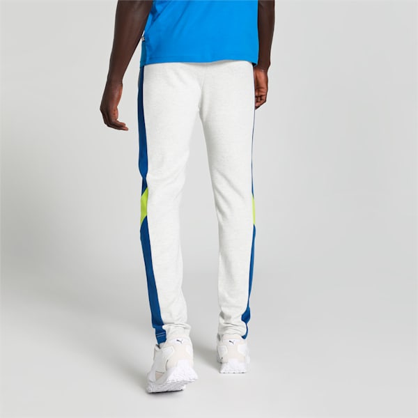 PUMA x one8 Men's Elevated Slim Fit Pants, PUMA White Heather, extralarge-IND
