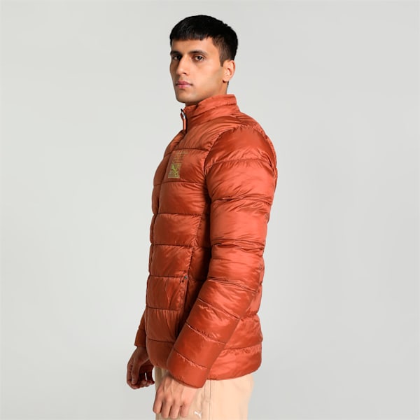 PUMA x one8 Men's Reversible Slim Fit Jacket, Apple Cider, extralarge-IND