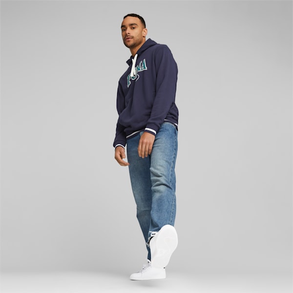 PUMA SQUAD Men's Hoodie, PUMA Navy, extralarge-IND