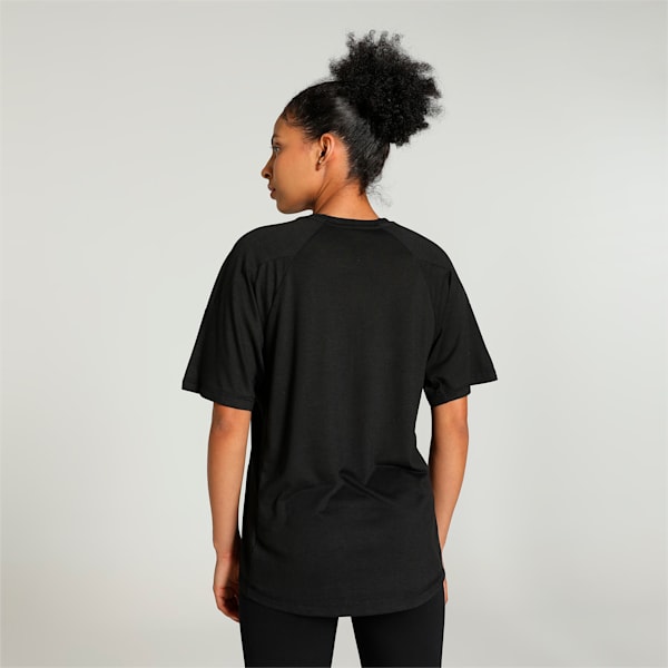 EVOSTRIPE Women's Graphic T-shirt, PUMA Black, extralarge-IND
