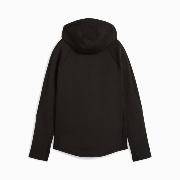 ウィメンズ エヴォストライプ フルジップ フーディー, PUMA Black, extralarge-JPN