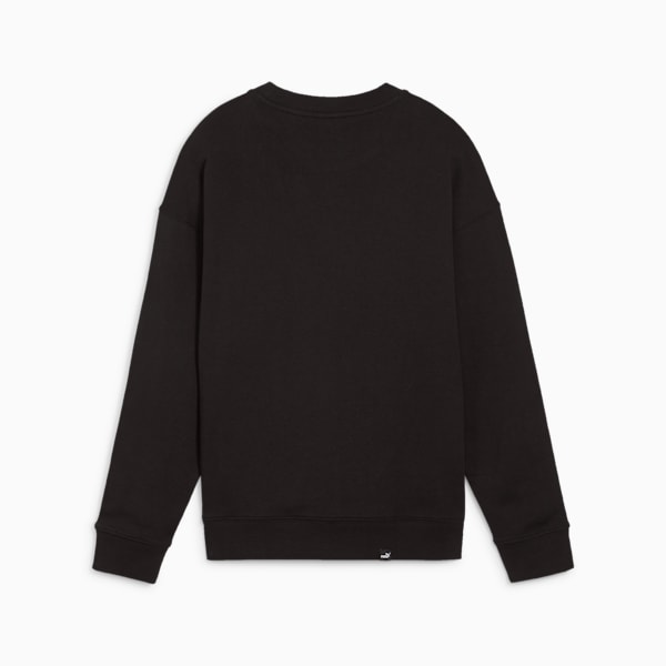 Plain black sweatshirt womens store