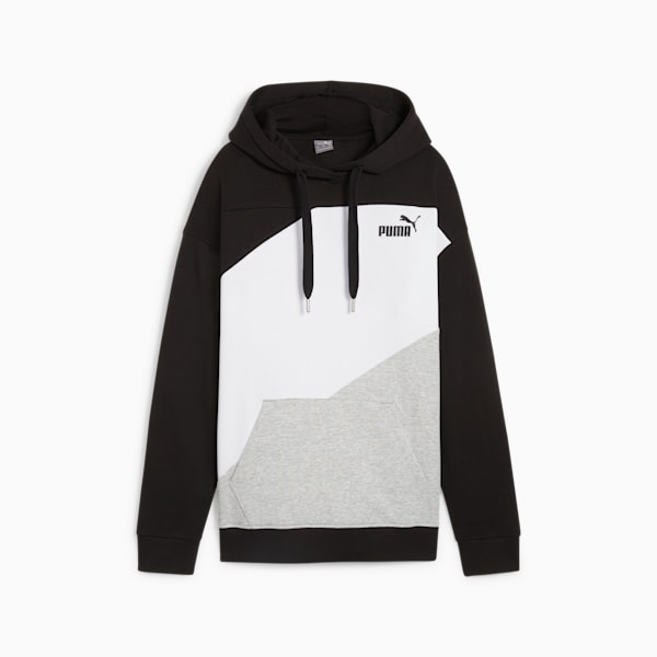 Sudadera con capucha para mujer PUMA POWER, PUMA Black, extralarge