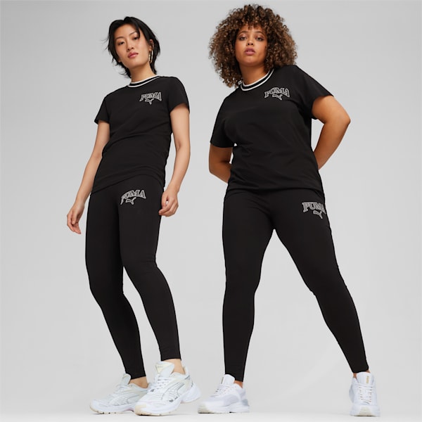 SQUAD Women's Leggings, PUMA Black, extralarge-IND