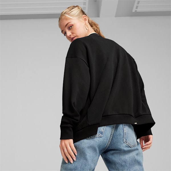 SQUAD Women's Track Jacket, PUMA Black, extralarge-IND