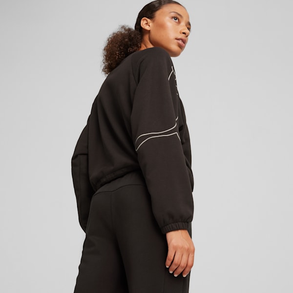 Sudadera para mujer PUMA MOTION, PUMA Black, extralarge