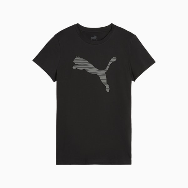 LOGO LAB Women's T-shirt, PUMA Black, extralarge-IND