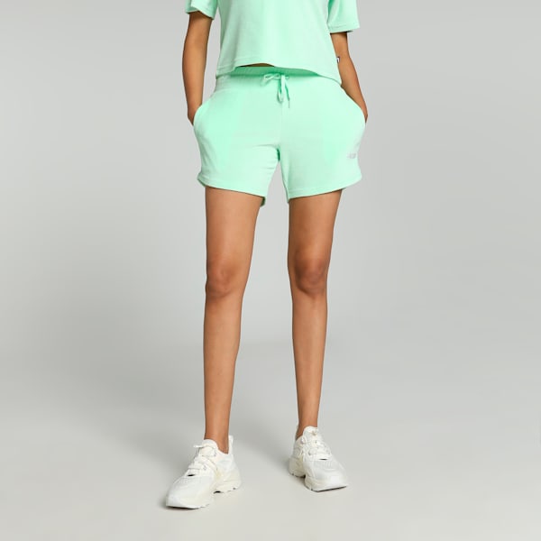 ESS Elevated Women's Shorts, Fresh Mint, extralarge