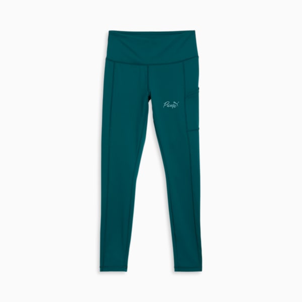 Live In Women's High Waist Leggings, Malachite, extralarge