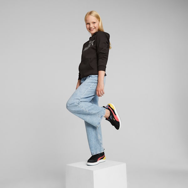 Essentials+ Animal Big Kids' Hoodie, PUMA Black, extralarge