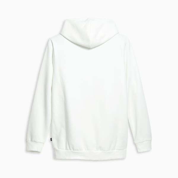 Essentials Logo Men's Hoodie, PUMA White, extralarge