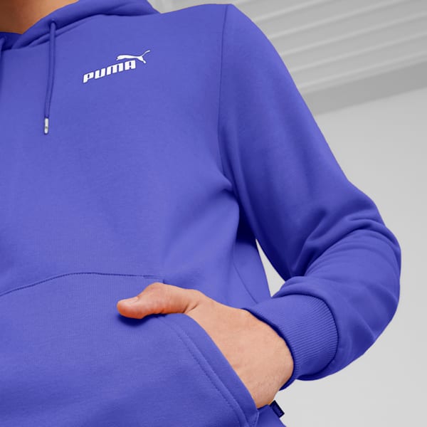 Sudadera con capucha para hombre Essentials Logo, Lapis Lazuli, extralarge