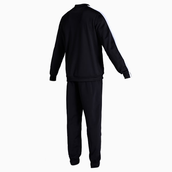 Baseball Tricot Regular Fit Tracksuit, Puma Black, extralarge-IND