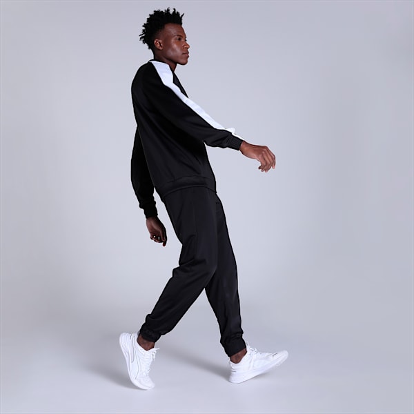 Baseball Tricot Regular Fit Tracksuit, Puma Black, extralarge-IND