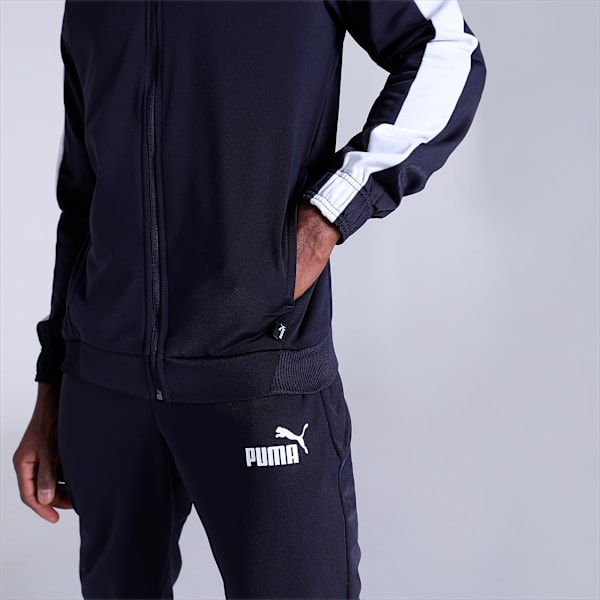 Baseball Tricot Regular Fit Tracksuit, Peacoat, extralarge-IND