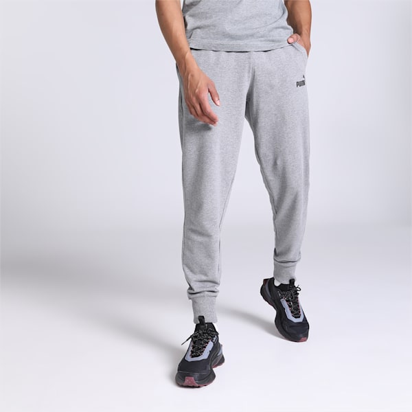 Logo Men's Pants, Medium Gray Heather, extralarge-IND