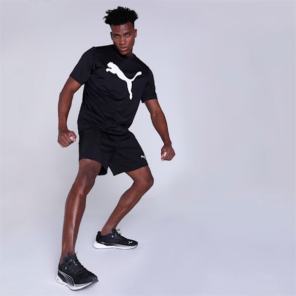 ACTIVE Big Logo Regular Fit Men's T-Shirt, Puma Black, extralarge-IND