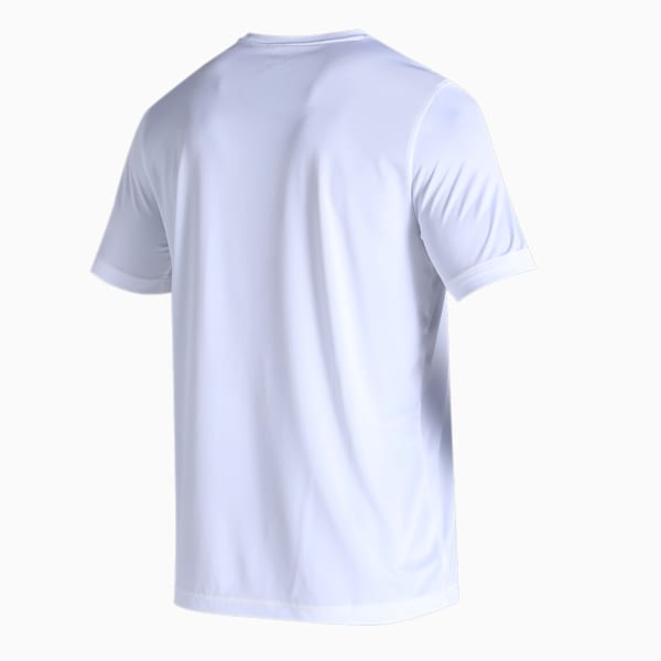 ACTIVE Big Logo Regular Fit Men's T-Shirt, Puma White, extralarge-IND