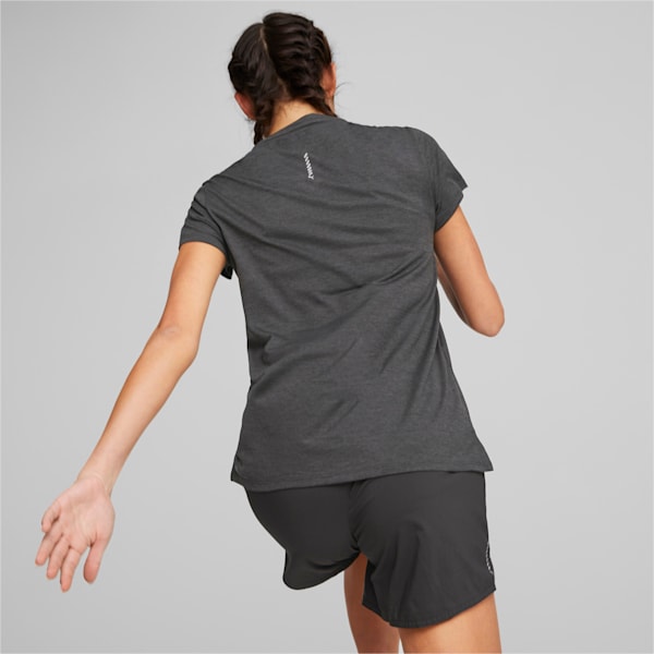 RUN FAVORITE HEATHER  Regular Fit Womens T-Shirt, PUMA Black Heather, extralarge-IND