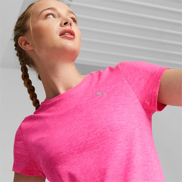 RUN FAVORITE HEATHER  Regular Fit Womens T-Shirt, Ravish Heather, extralarge-IND