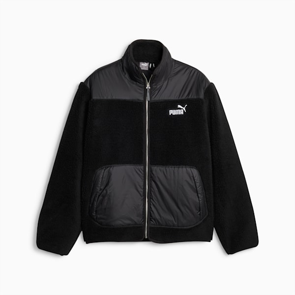 メンズ シェルパ ハイブリッド ジャケット, PUMA Black, extralarge-JPN