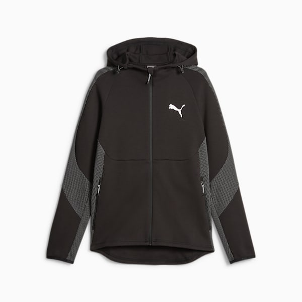 メンズ EVOSTRIPE フーデッド ジャケット, PUMA Black, extralarge-JPN