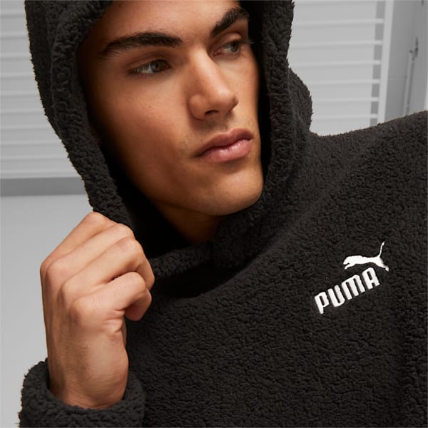 ESS ELEVATED シェルパ フーディースウェット, PUMA Black, extralarge-JPN