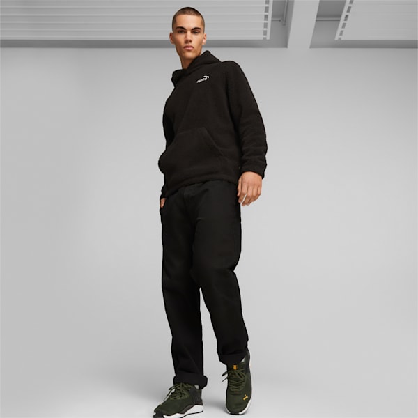 メンズ ESS ELEVATED シェルパ フーディー, PUMA Black, extralarge-JPN