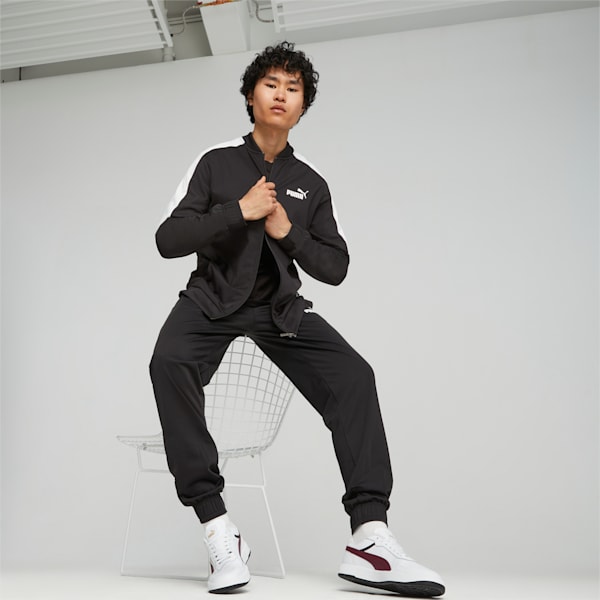 メンズ ベースボール トリコット トレーニングスーツ 上下セット, PUMA Black, extralarge-JPN