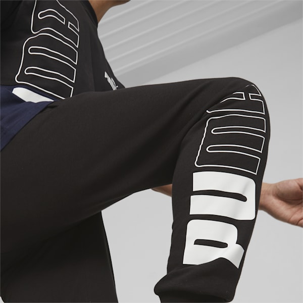 メンズ PUMA POWER スウェットパンツ, PUMA Black, extralarge-JPN