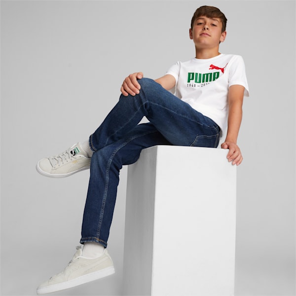 キッズ ボーイズ NO.1 ロゴ セレブレーション Tシャツ 120-160cm, PUMA White, extralarge-JPN