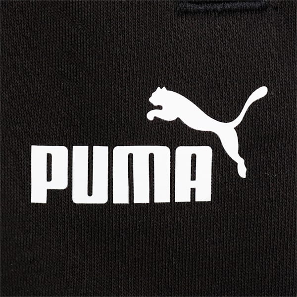 キッズ ガールズ PUMA POWER カラーブロック スウェット パンツ 120-160cm, PUMA Black, extralarge-JPN