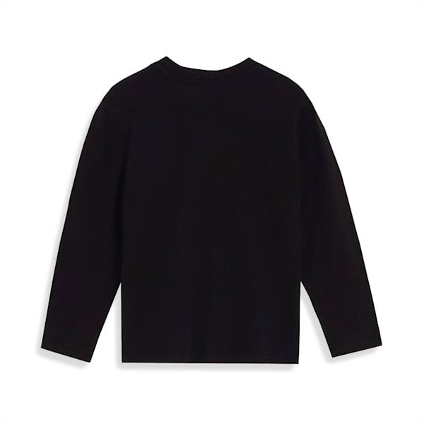 キッズ ボーイズ ACTIVE SPORTS Tシャツ 長袖 120-160cm, PUMA Black, extralarge-JPN