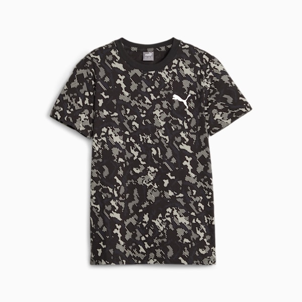 キッズ ボーイズ ACTIVE SPORTS  AOP Tシャツ 120-160cm, PUMA Black, extralarge-JPN