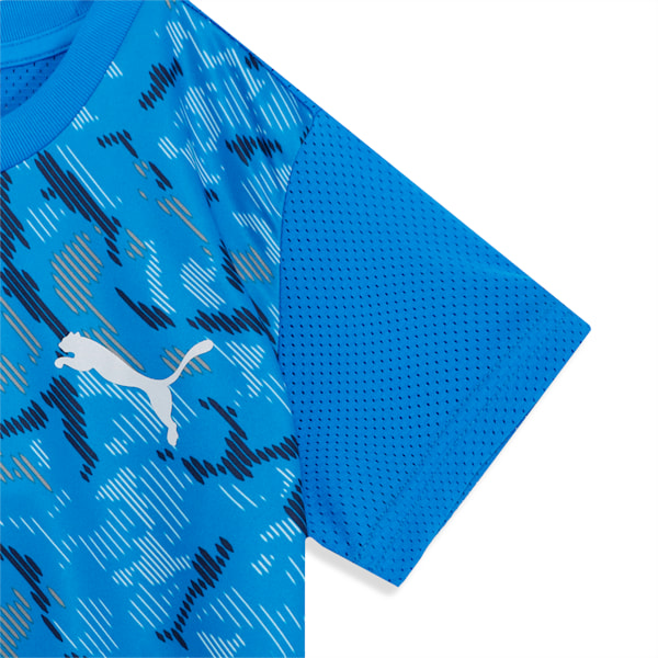 キッズ ボーイズ ACTIVE SPORTS ポリ グラフィック Tシャツ 120-160cm, Ultra Blue, extralarge-JPN