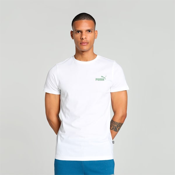 Men's N1 Logo Graphic Slim Fit T-shirt, PUMA White, extralarge-IND