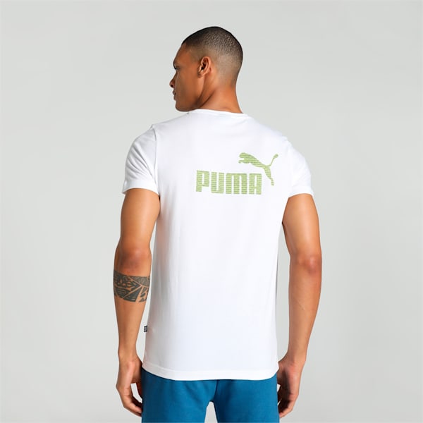 Men's N1 Logo Graphic Slim Fit T-shirt, PUMA White, extralarge-IND