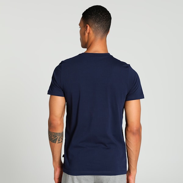 Varsity Graphic Men's Slim Fit T-shirt, PUMA Navy, extralarge-IND