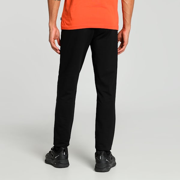 Men's Varsity Graphic Slim Fit Pants, PUMA Black, extralarge-IND