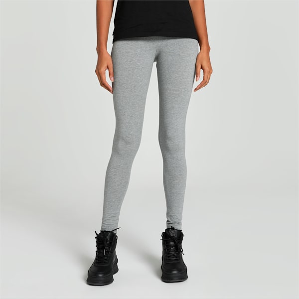 Women's Graphic Leggings, Medium Gray Heather, extralarge-IND