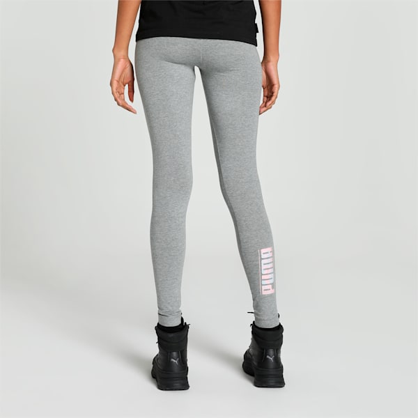 Women's Graphic Leggings, Medium Gray Heather, extralarge-IND