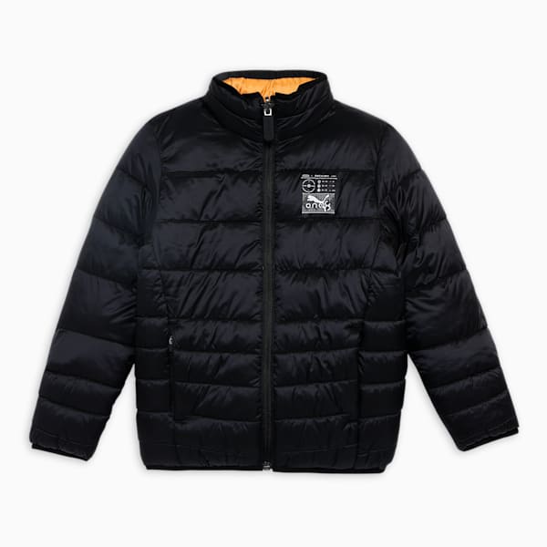 PUMA x one8 Boy's Padded Reversible Jacket, PUMA Black, extralarge-IND