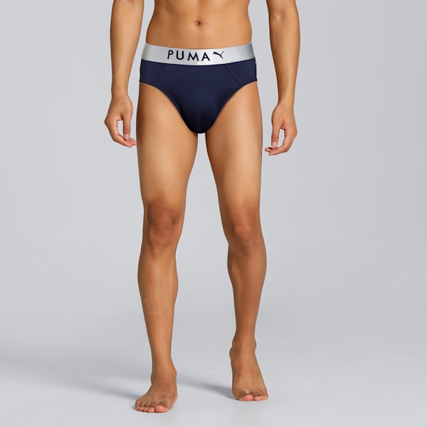 PUMA Men's Premium Briefs, PUMA Navy-(peacoat), extralarge-IND