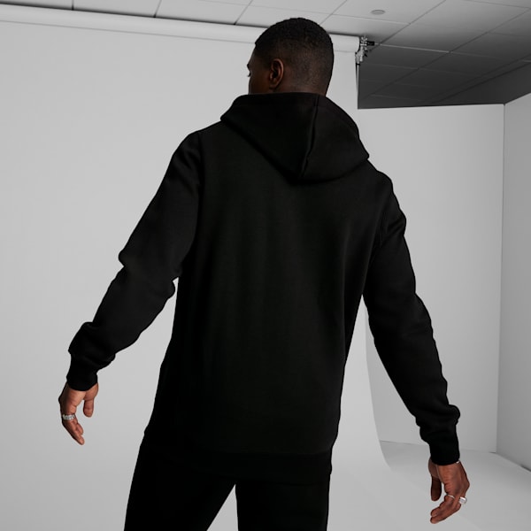 Suede Men's Hoodie, PUMA Black, extralarge