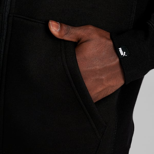 Suede Men's Hoodie, PUMA Black, extralarge
