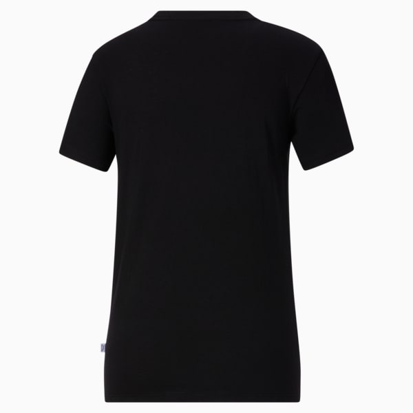 PUMA Line Up Script Women's Tee, PUMA Black, extralarge