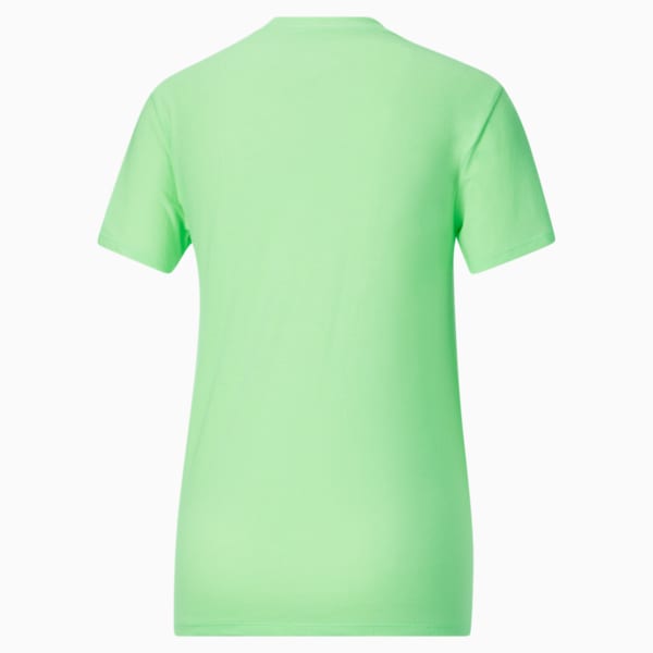 PUMA Varsity Bloom Women's Tee, Spring Fern Heather, extralarge