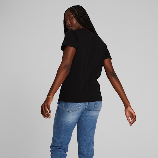 Playera de mujer Upfront Line, PUMA Black, extralarge
