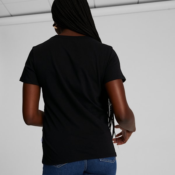 Camiseta para mujer PUMA Cat Fill, PUMA Black, extralarge