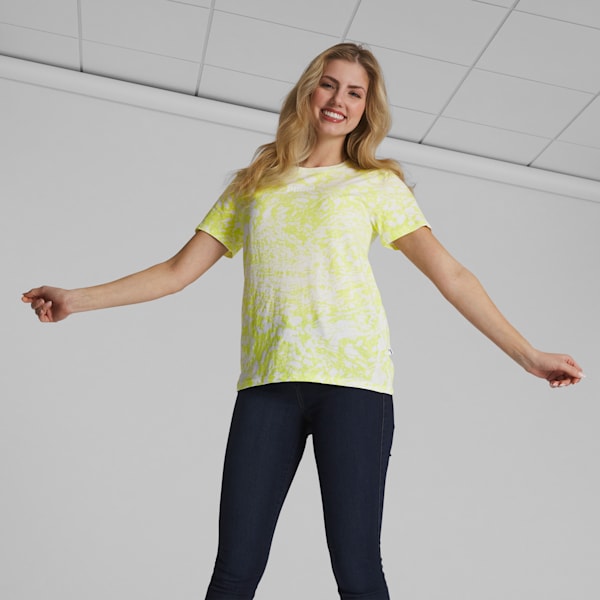 Power AOP Women's Tee , Lily Pad, extralarge
